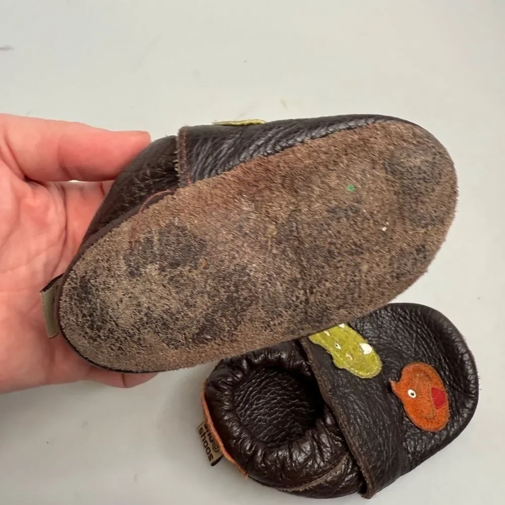 Sho Shoos Leather Toddler Shoes Size 8.5 Brown Alien Design – South Africa